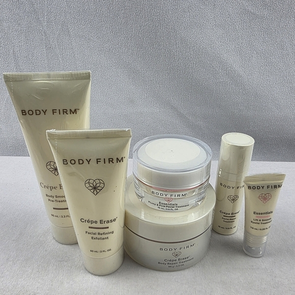 NWT Body Firm Crepe Erase Travel / Trial Set Includes Bonus Eyelid Treatment - Picture 2 of 6